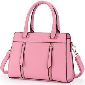 Chic Bag Satchel For Canvas Crossbody Bags Bag Office Satchel With Multi Pocke